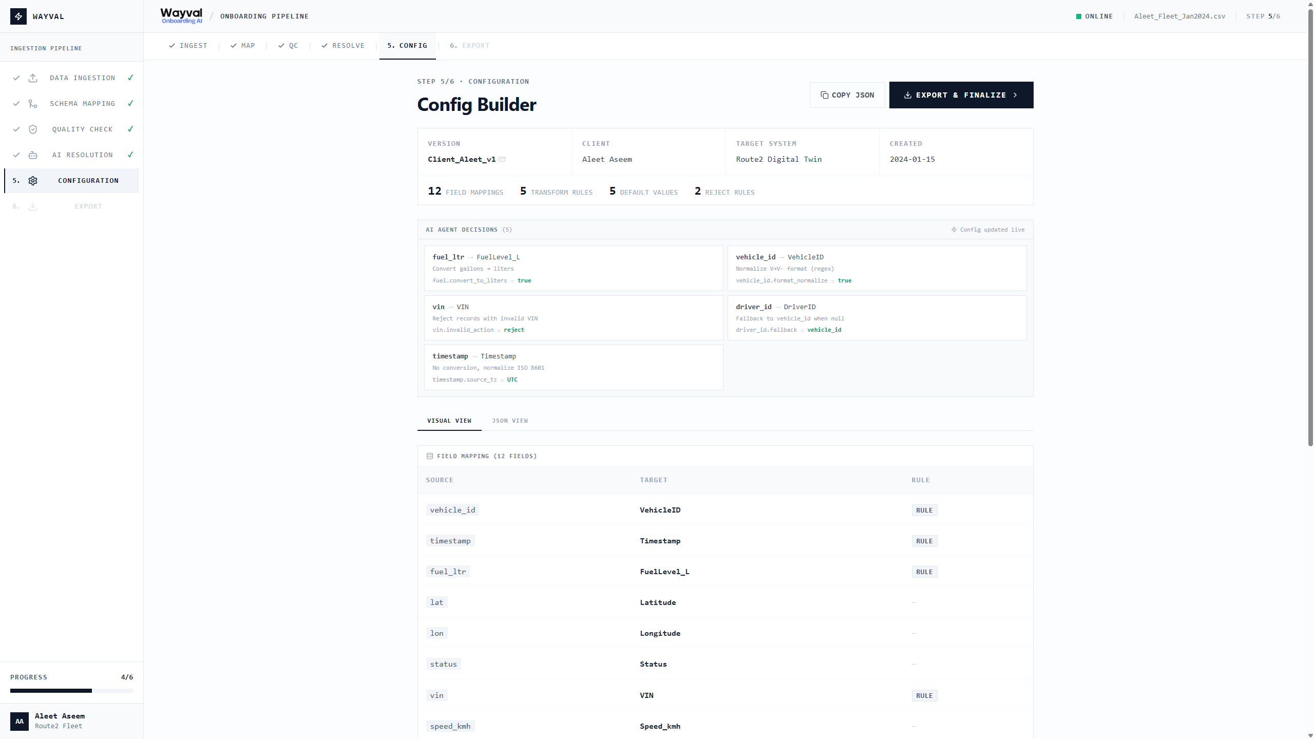 Semantic Mapping UI